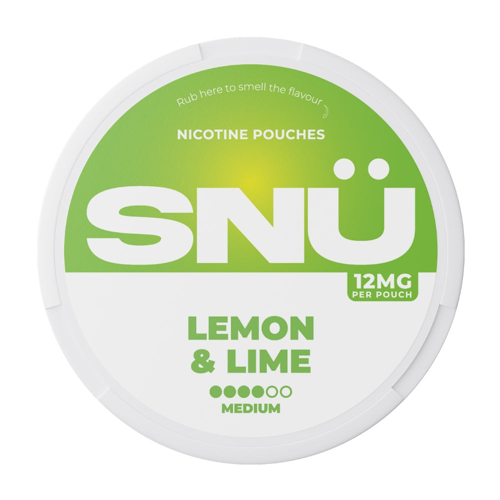 Lemon & Lime Nicotine Pouches by SNU 20pk