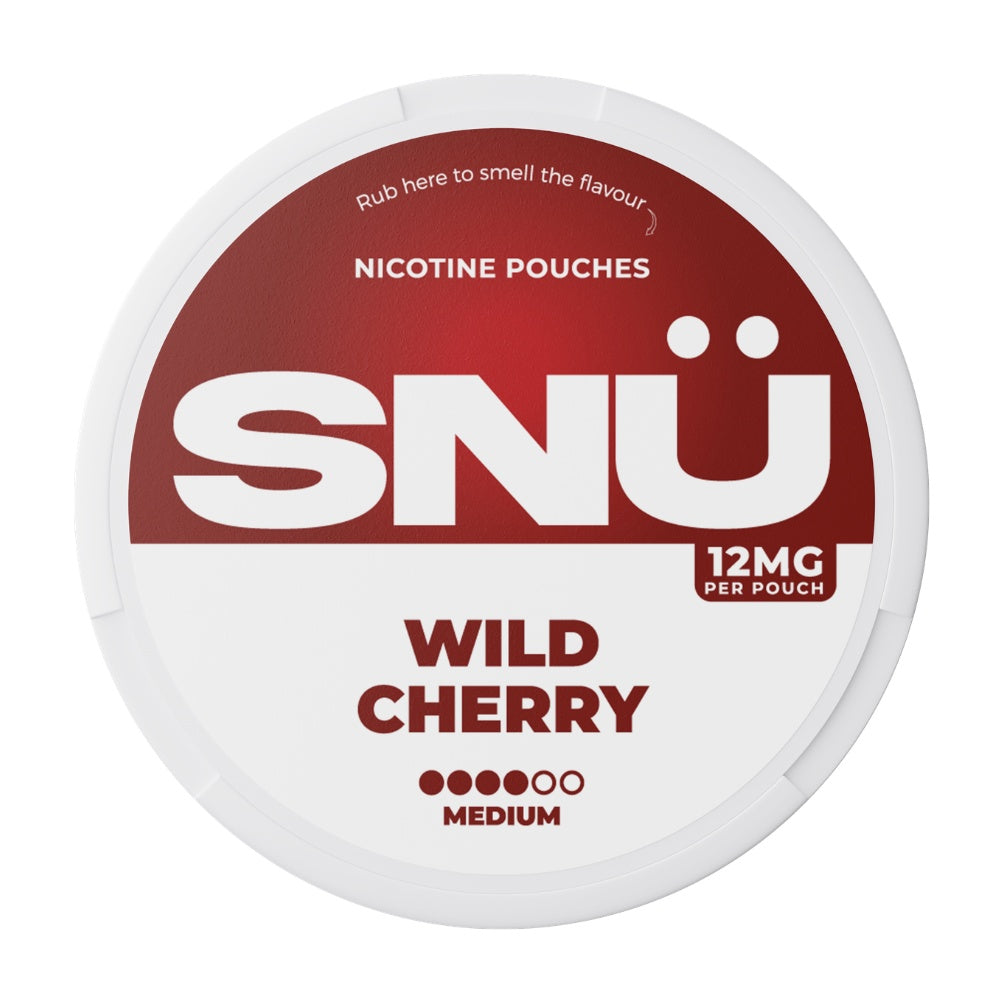Wild Cherry Nicotine Pouches by SNU 20pk