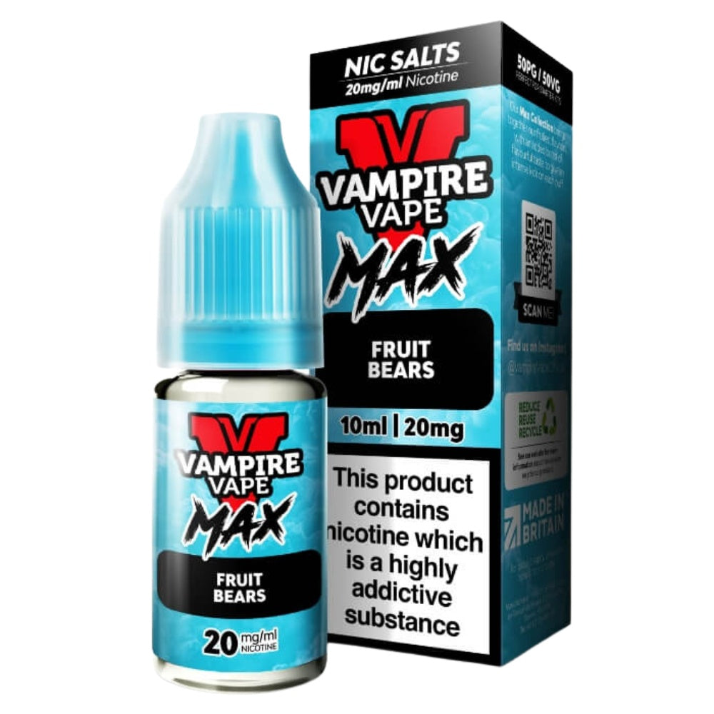 Fruit Bears VV Max Nic Salt E-Liquid 10ml by Vampire Vape