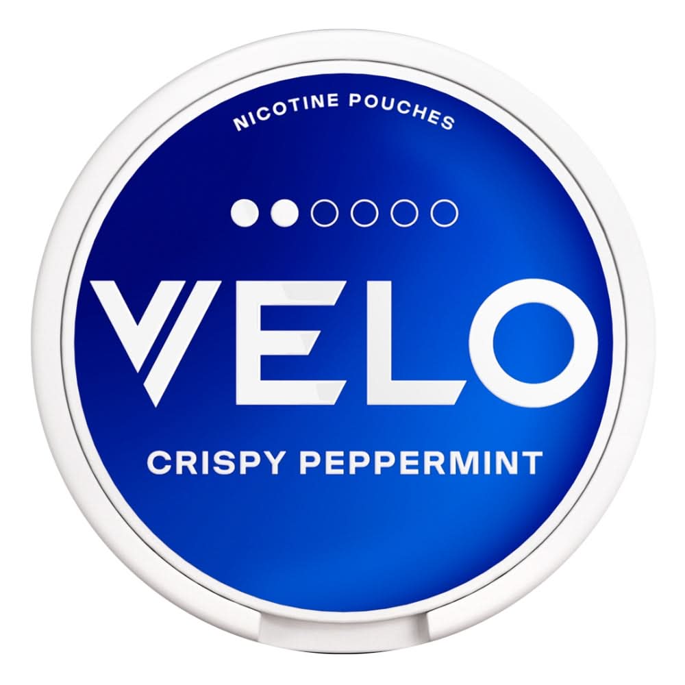 Crispy Peppermint Nicotine Pouches by Velo 6mg 20pk