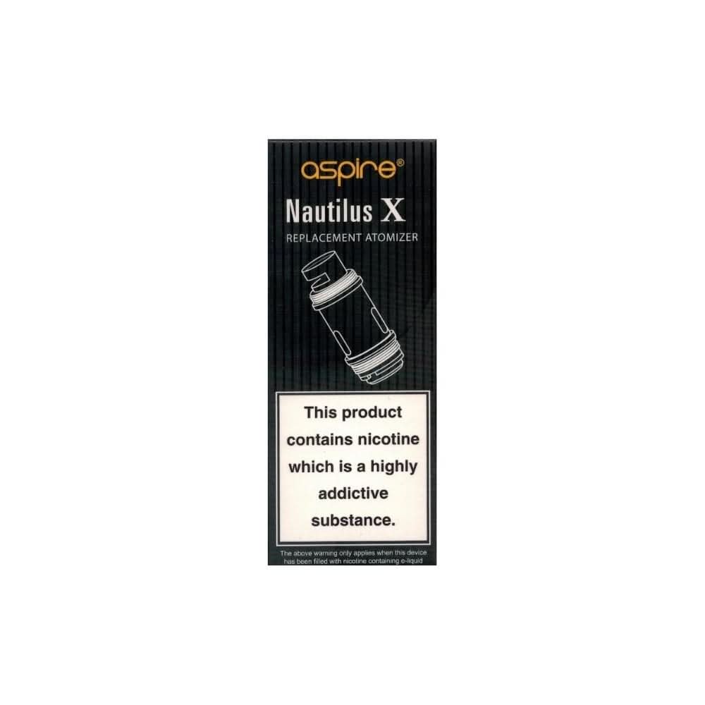 Nautilus X Replacement Vape Coils by Aspire (5 Pack)