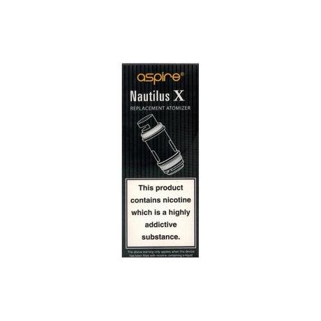 Nautilus X Replacement Vape Coils by Aspire (5 Pack)