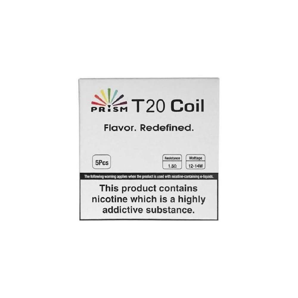 Prism T20 Replacement Coils (5 Pack) | 1.5 Ohm