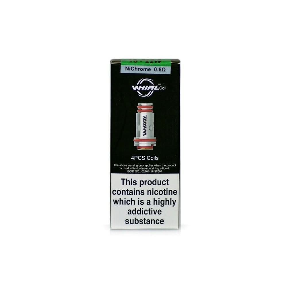 Whirl Coils (4 Pack) | 0.6 Ohm