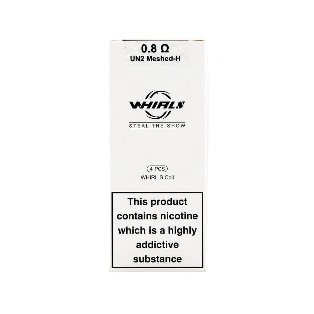 Whirl S Coils (4 Pack) | 0.80 Ohm