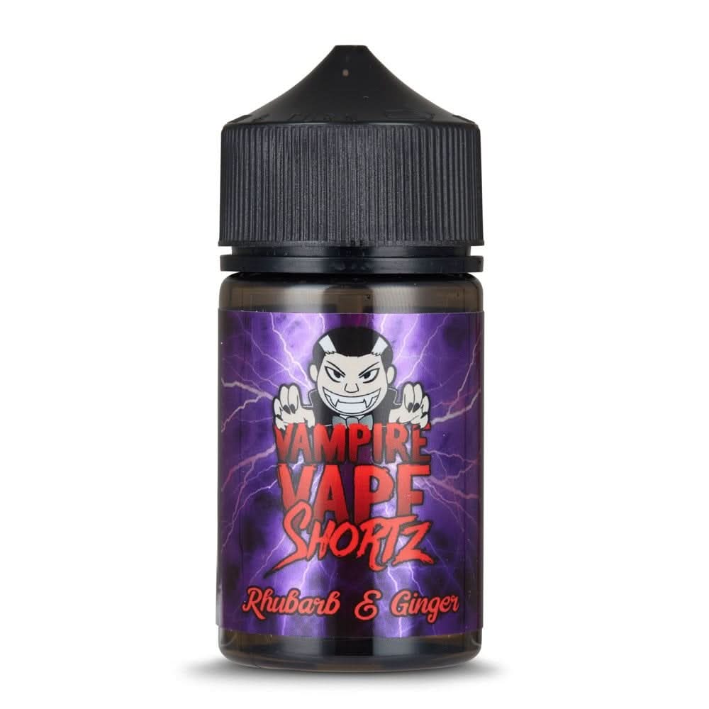 Rhubarb And Ginger E Liquid - Shortz Series (50ml Shortfill)