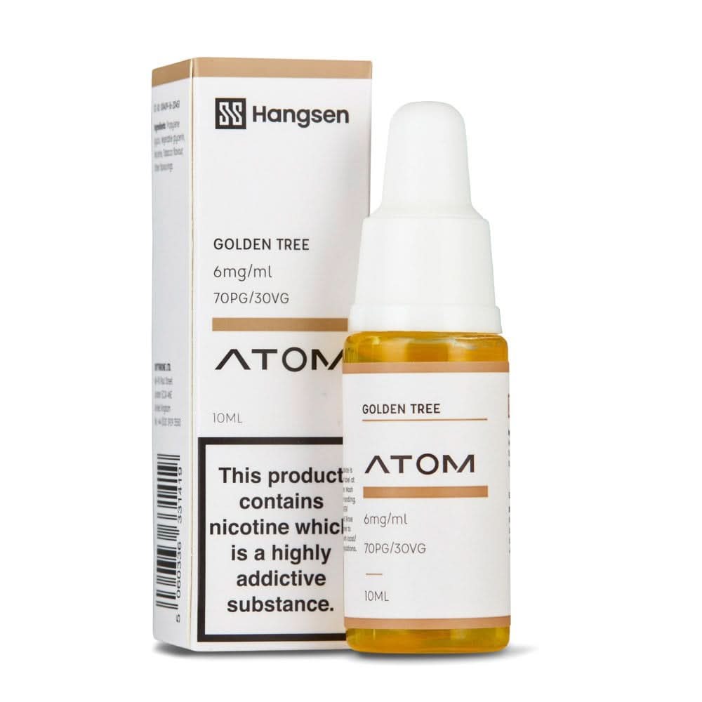 Golden Tree E Liquid - Atom Series (10ml) | 18mg