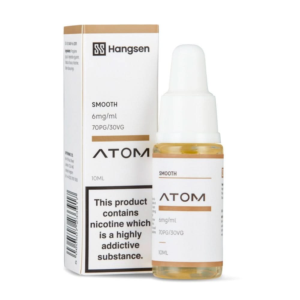 Smooth Tobacco E Liquid - Atom Series (10ml) | 18mg