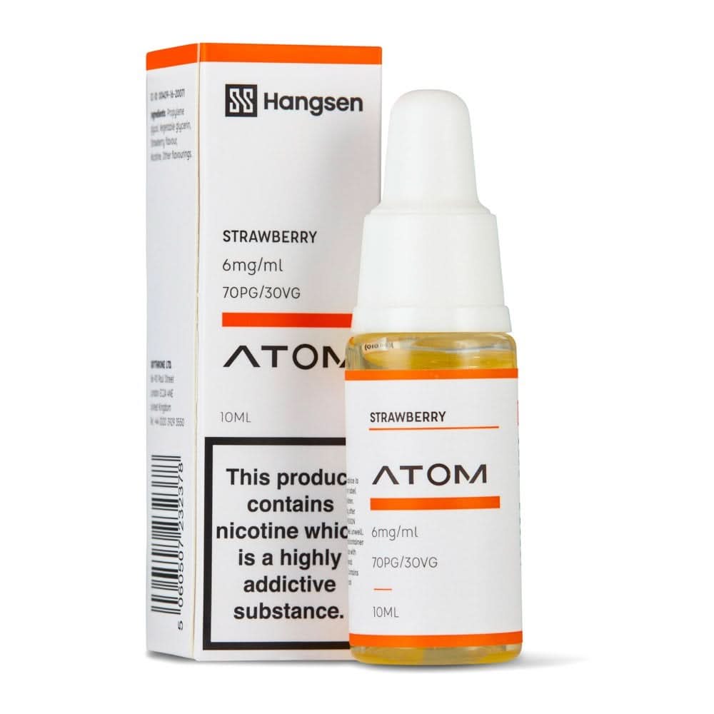 Strawberry E Liquid - Atom Series (10ml) | 18mg
