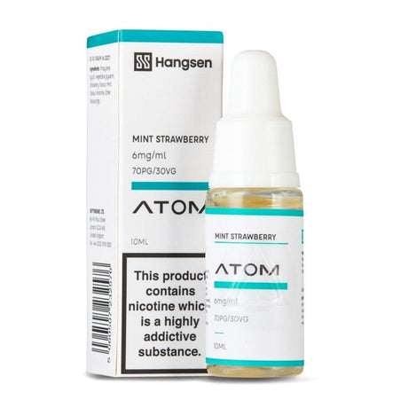 Mint Strawberry E Liquid - Atom Series (10ml) | 18mg