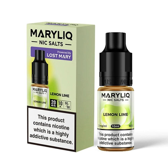 Lemon Lime E Liquid - Lost Mary Maryliq Series (10ml) | 20mg