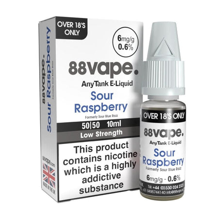 Sour Raspberry (Sour Blue Razz) E Liquid - AnyTank Series (10ml) | 6mg