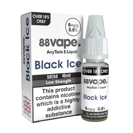 Black Ice E Liquid - Anytank Series (10ml) | 6mg