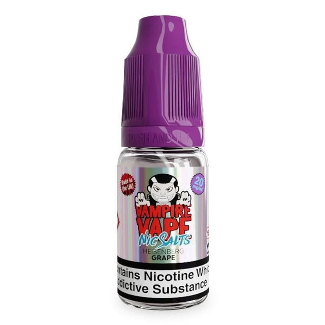 Heisenberg Grape Nic Salts E Liquid (10ml) | 20mg