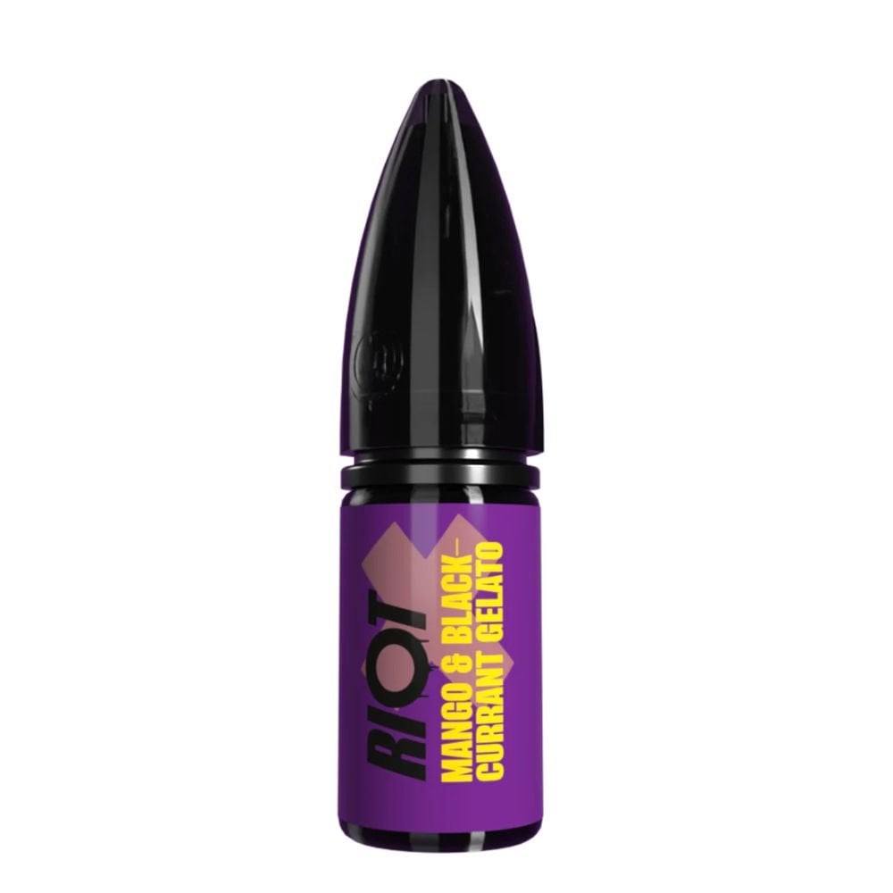 Mango And Blackcurrant Gelato Nic Salts E-Liquid Riot X by Riot Squad (10ml)