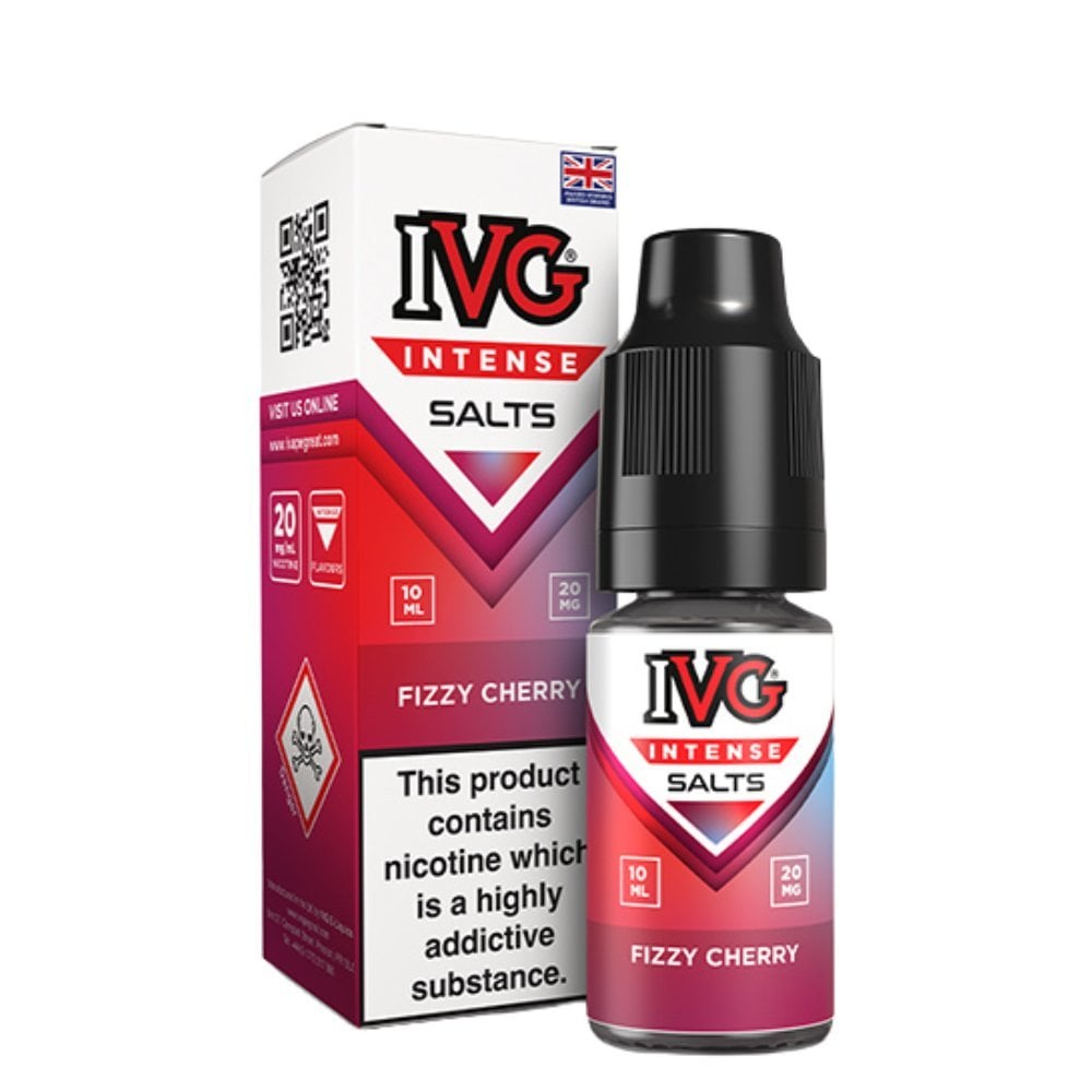 Fizzy Cherry Nic Salts E-Liquid Intense Salts Series by IVG (10ml)