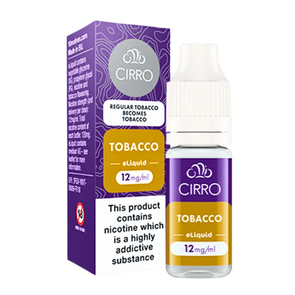 Tobacco E-Liquid by Cirro (10ml)