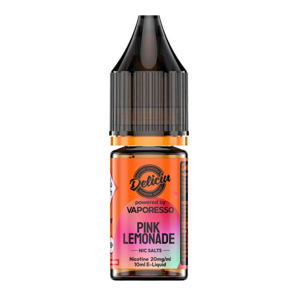 Pink Lemonade Nic Salt E-Liquid 10ml by Deliciu