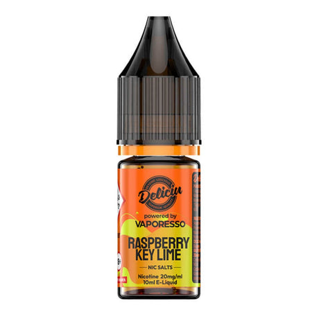 Raspberry Key Lime Nic Salt E-Liquid 10ml by Deliciu
