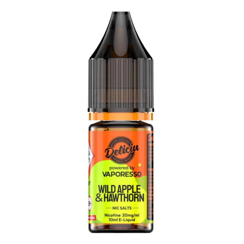 Wild Apple & Hawthorn Nic Salt E-Liquid 10ml by Deliciu