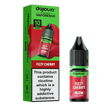 Fizzy Cherry Nic Salt E-Liquid 10ml by Dojoliq