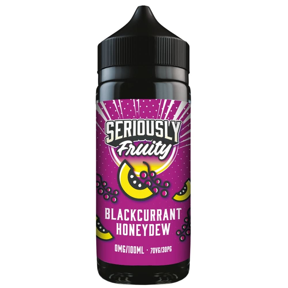 Blackcurrant Honeydew Shortfill E-Liquid Seriously Fruity Series by Doozy Vape Co (100ml)