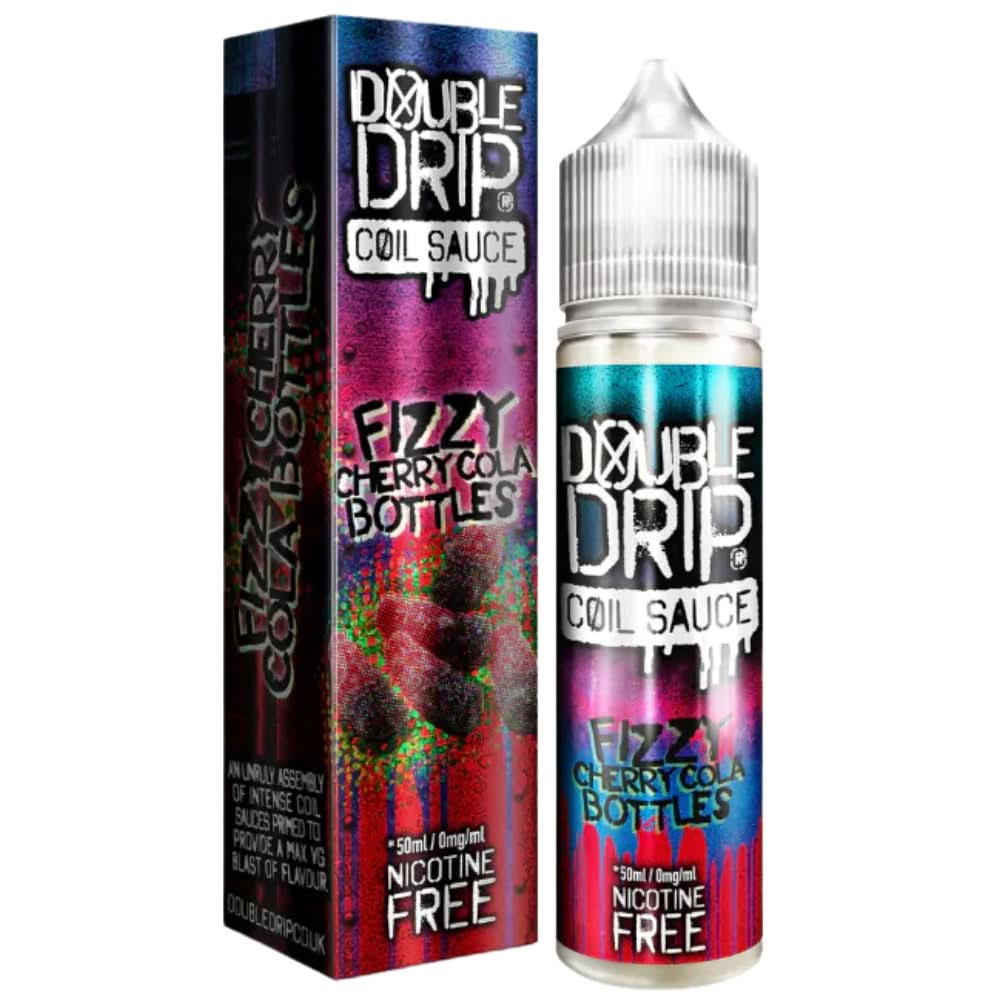 Fizzy Cherry Cola Bottles Shortfill E-Liquid by Double Drip (50ml)