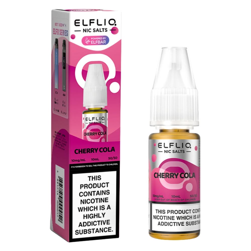 Cherry Cola Nic Salt E-Liquid by Elf Bar Elfliq (10ml)