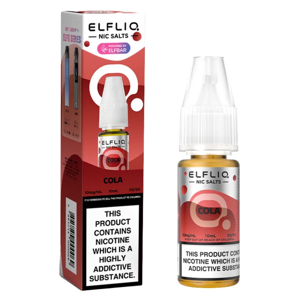 Cola Nic Salt E-Liquid by Elf Bar Elfliq (10ml)