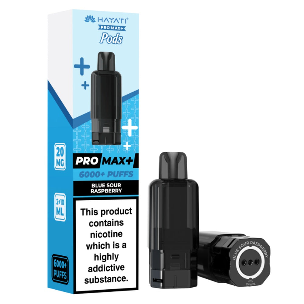 Hayati Pro Max Plus 6000 Blue Sour Raspberry Prefilled Pods