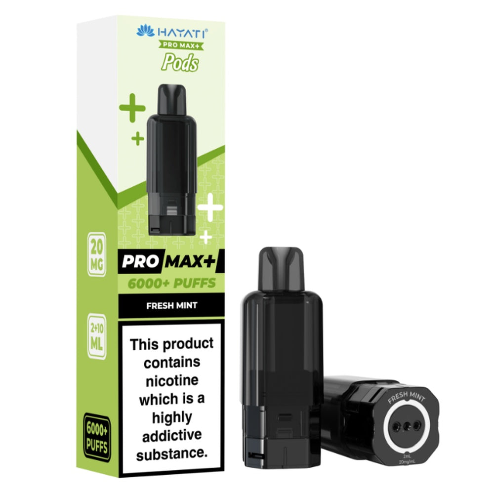 Hayati Pro Max Plus 6000 Fresh Mint Prefilled Pods