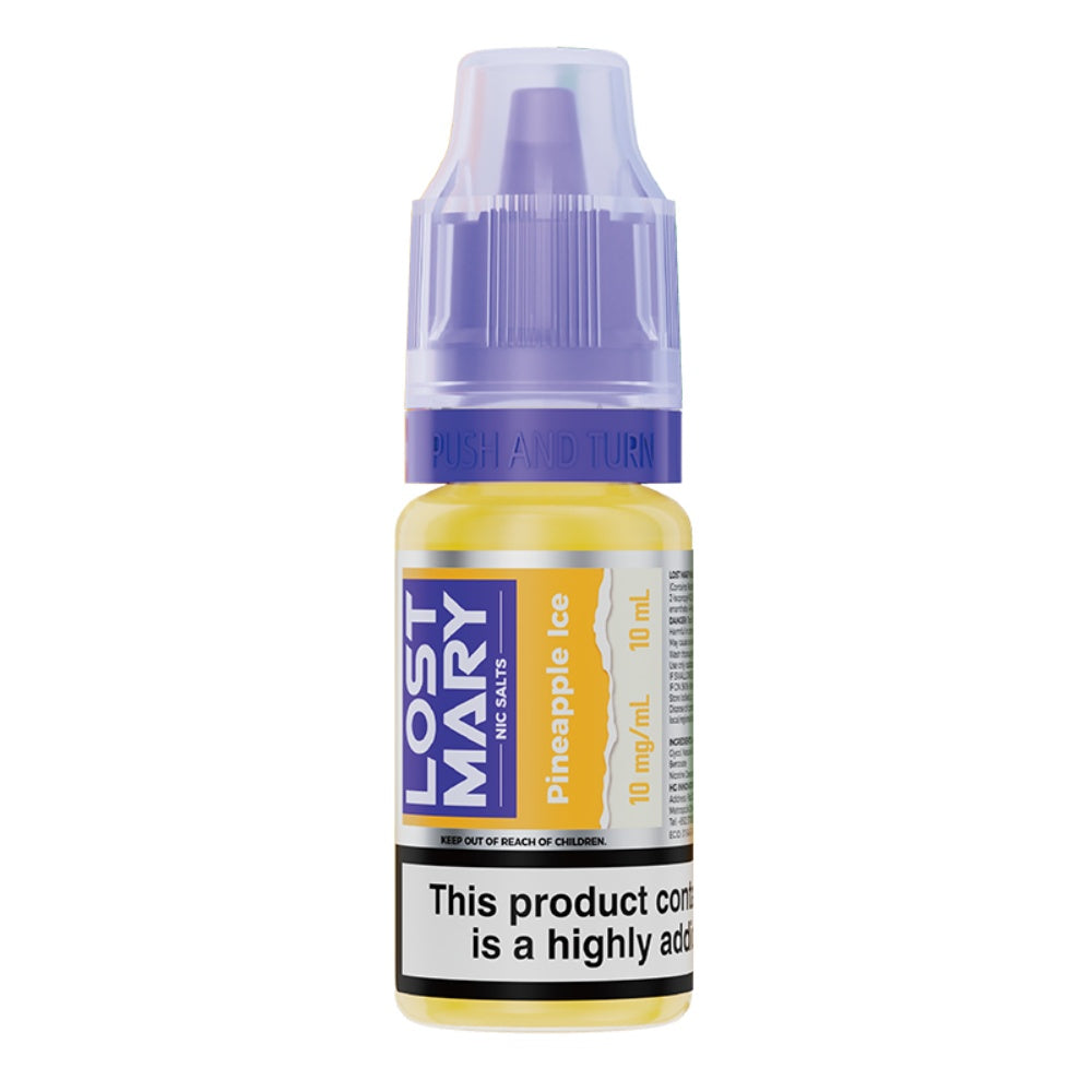 Pineapple Ice Nic Salt E-Liquid 10ml by Lost Mary