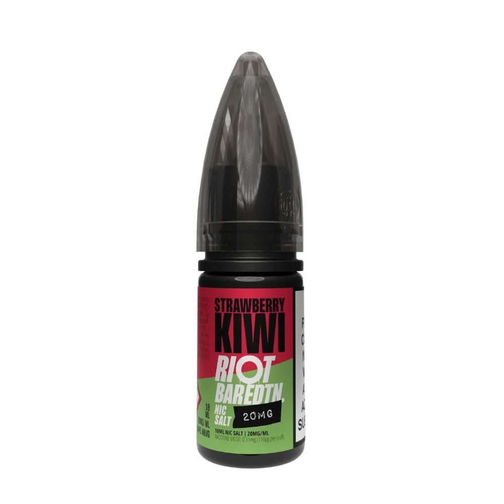 Strawberry Kiwi Nic Salt E-Liquid Bar Edition by Riot Squad (10ml)