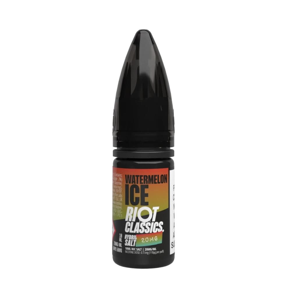 Watermelon Ice Hybrid Salt E-Liquid by Riot Squad (10ml)