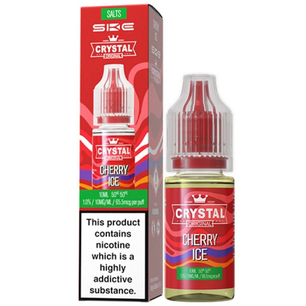 Cherry Ice Nic Salt E-Liquid Original Series by SKE Crystal (10ml)