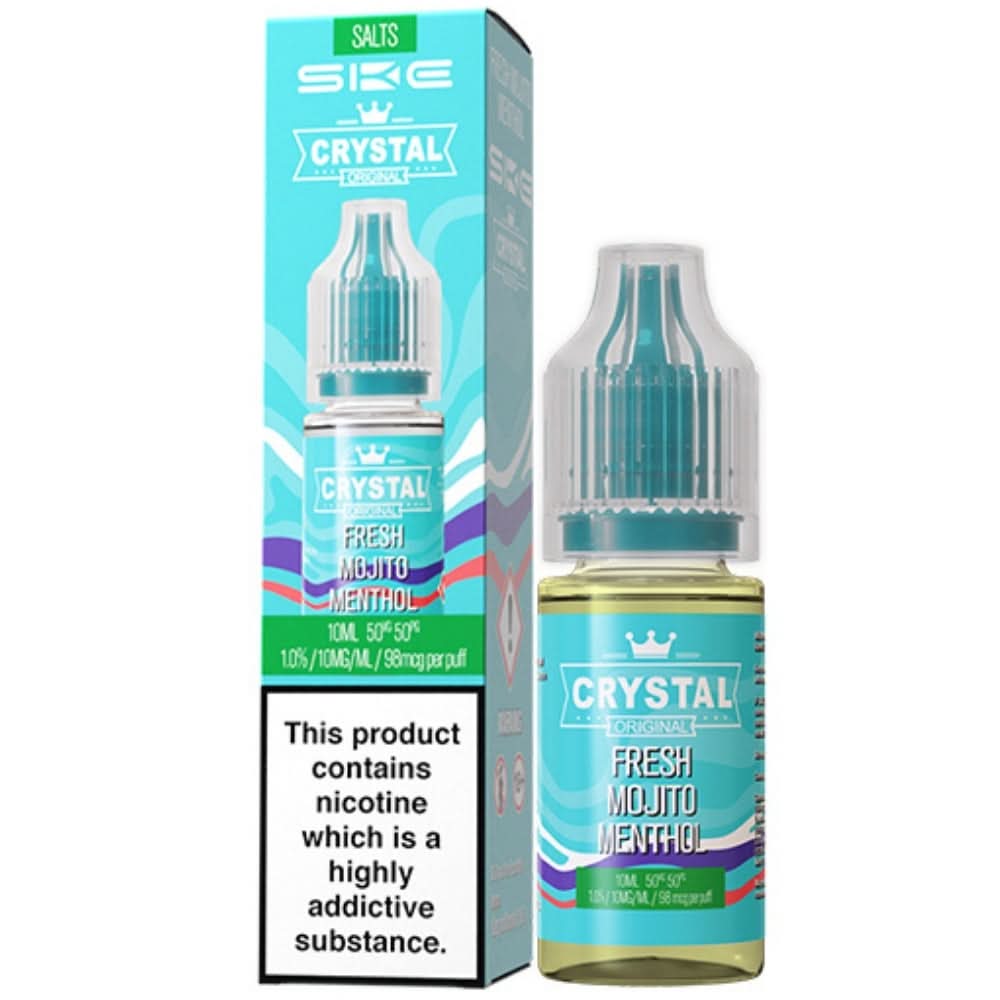 Fresh Mojito Menthol Nic Salt E-Liquid Original Series by SKE Crystal (10ml)