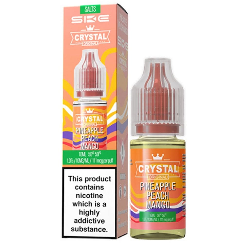 Pineapple Peach Mango Nic Salt E-Liquid Original Series by SKE Crystal (10ml)
