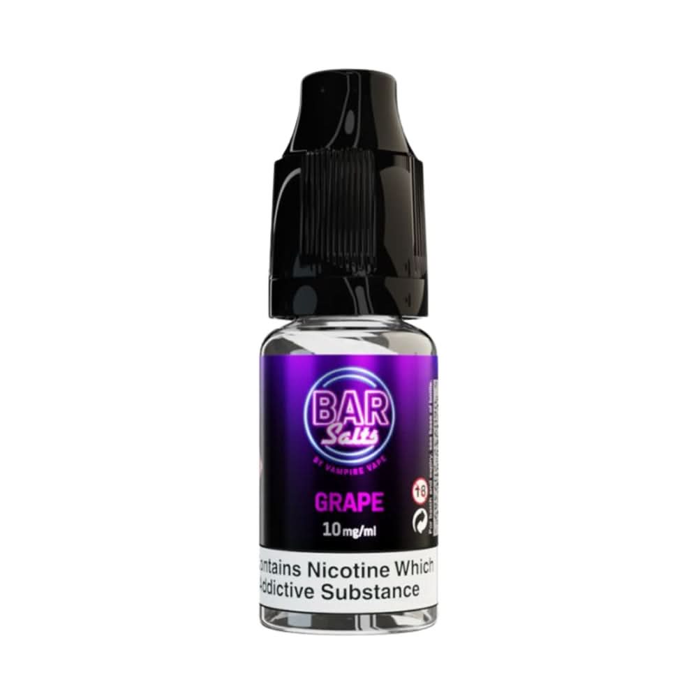 Grape Nic Salt E-Liquid Bar Salts Series by Vampire Vape (10ml)