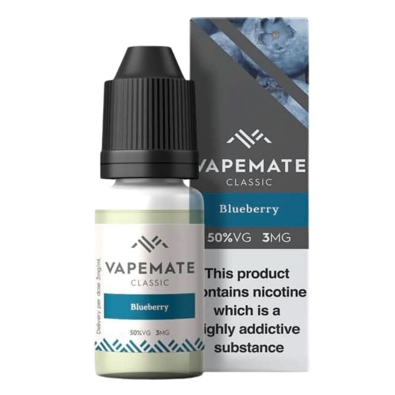 Blueberry E-Liquid by Vapemate (10ml)