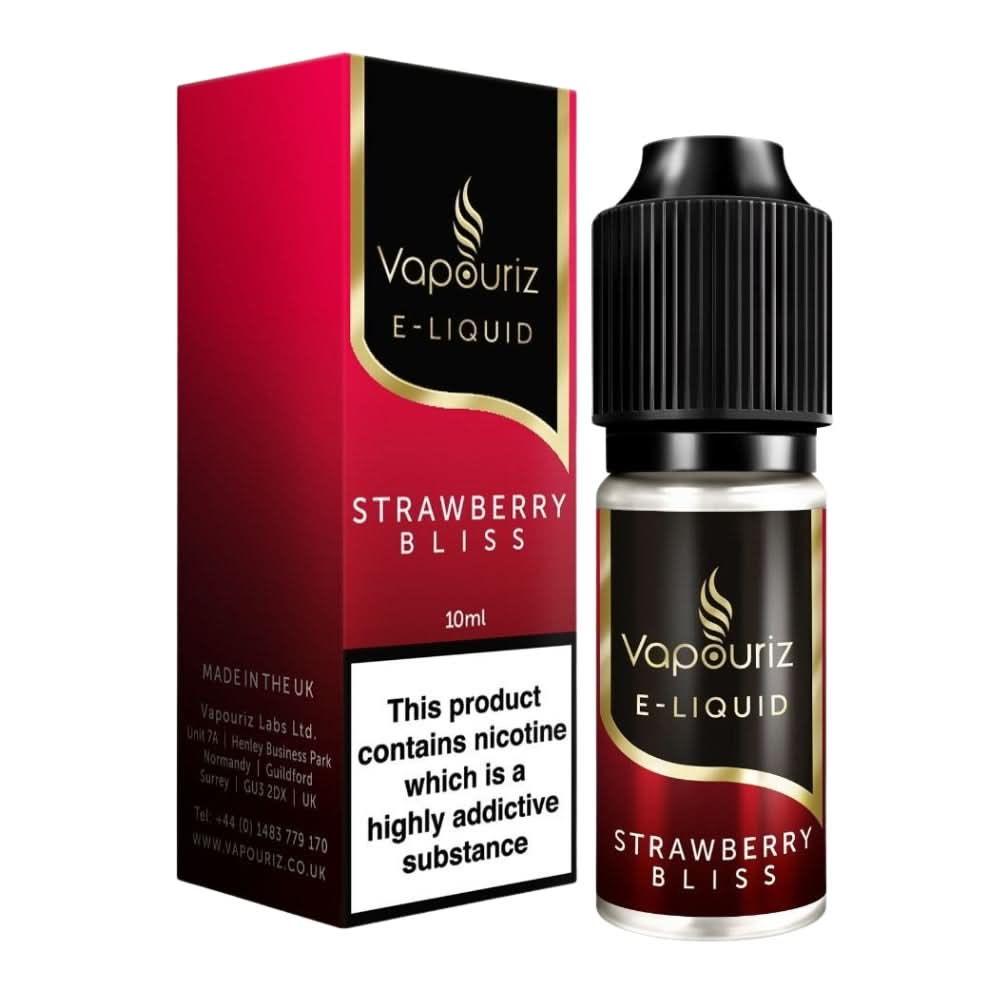 Strawberry Bliss E-Liquid by Vapouriz (10ml)