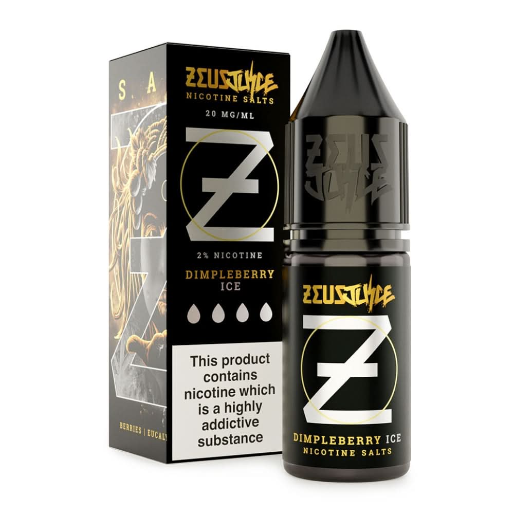 Dimpleberry Ice Nic Salt E-Liquid by Zeus Juice (10ml)