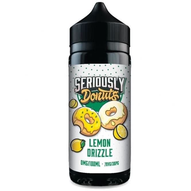 Lemon Drizzle Shortfill E-Liquid Seriously Donuts Series by Doozy Vape Co (100ml)