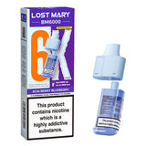 Lost Mary BM6000 Acai Berry Blueberry Prefilled Vape Pods