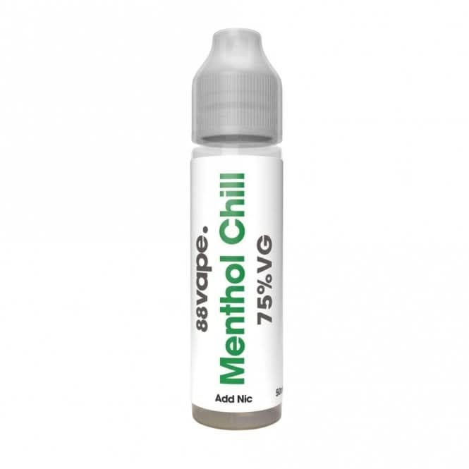 Menthol Chill Shortfill E-Liquid by 88vape (50ml)