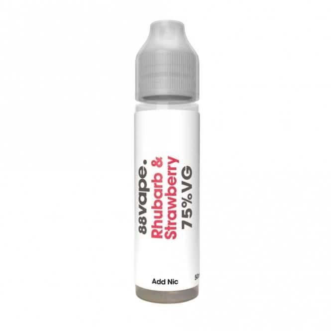 Rhubarb & Strawberry Shortfill E-Liquid by 88vape (50ml)