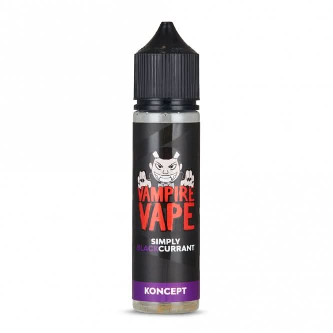 Simply Blackcurrant Shortfill E-Liquid Koncept Series by Vampire Vape (50ml)