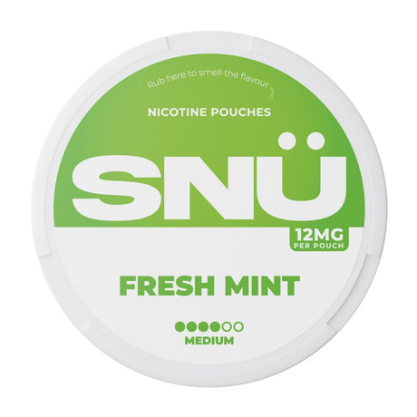 Fresh Mint Nicotine Pouches by SNU 20pk