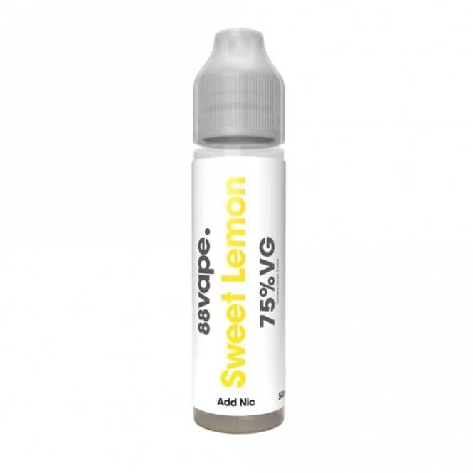 Sweet Lemon (Lemon Sherbet) Shortfill E-Liquid by 88vape (50ml)