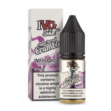 Apple Berry Crumble Nic Salts E Liquid (10ml)