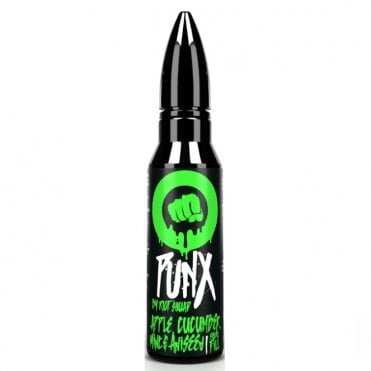 Apple, Cucumber, Mint & Aniseed E Liquid - Punx Series (50ml Shortfill)